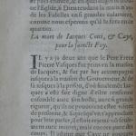 p. 30- La mort de Jacques Coici, & Caye, pour la saincte Foy.JPG