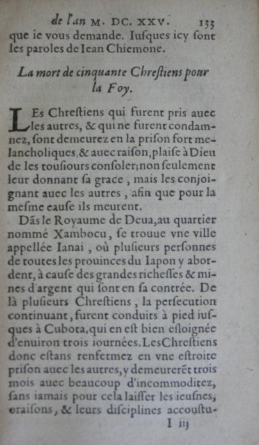 p. 133- La mort de cinquante Chrestiens pour la Foy..JPG