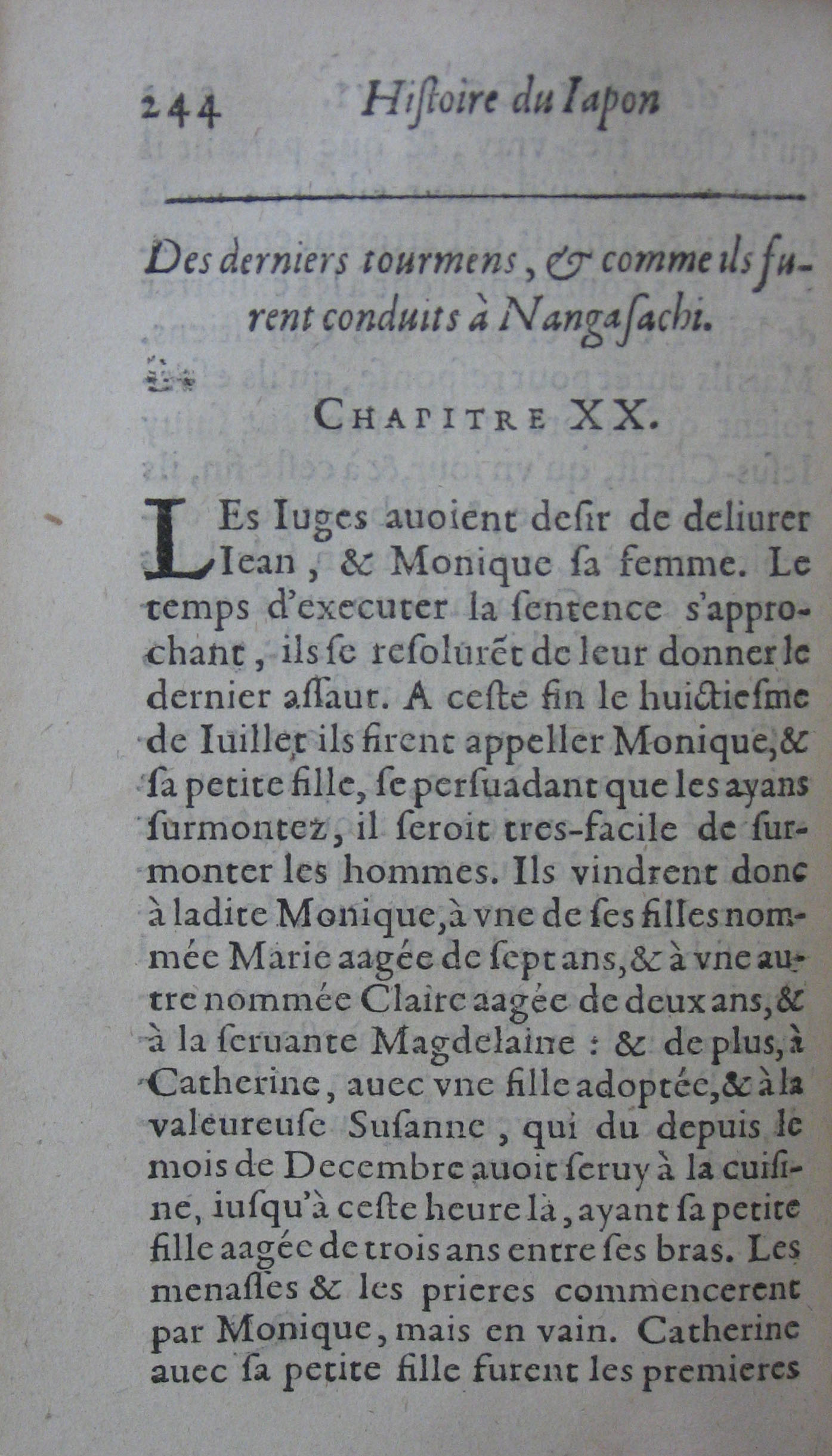 p. 244- Des derniers tourmens, & comme ils furent conduits à Nangasachi..JPG