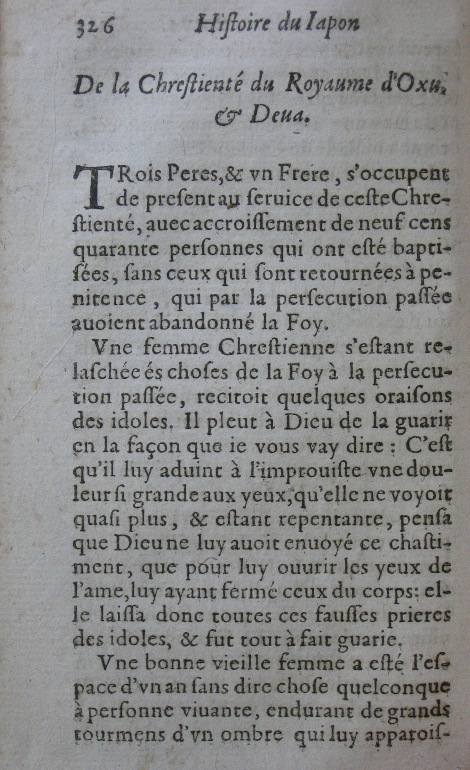 p. 326- De la Chrestienté du Royaume d'Oxu, & Deua..JPG