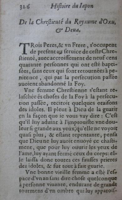 p. 326- De la Chrestienté du Royaume d'Oxu, & Deua..JPG