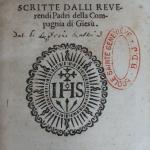 Lettere del Giappone dell'anno MDLXXVII scritte dalli Reverendi Padri della Compagnia di Giesù.