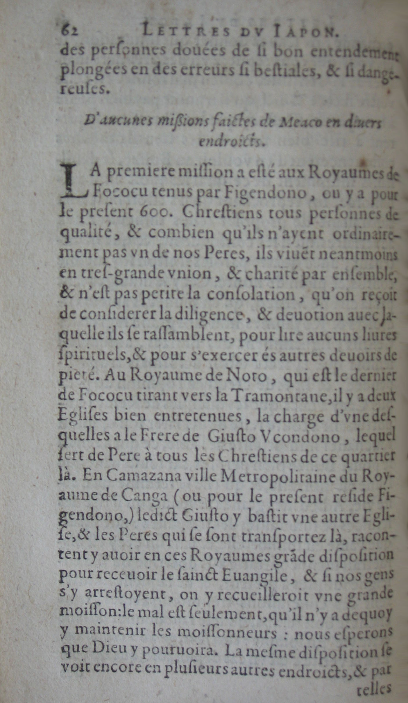 p. 62- D'aucunes missions faictes de Meaco en divers endroicts.JPG