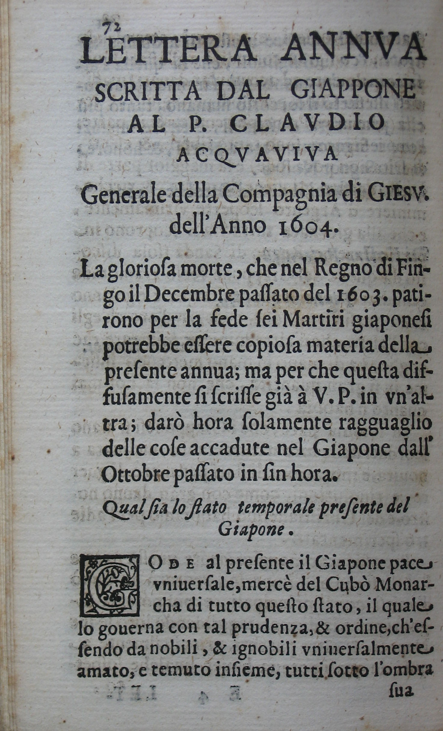 p. 72- Lettera annua scritta del Giappone... dell'Anno 1604.JPG