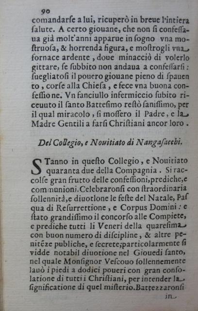 p. 90- Del Collegio, e Novitiato di Nangasacchi.JPG