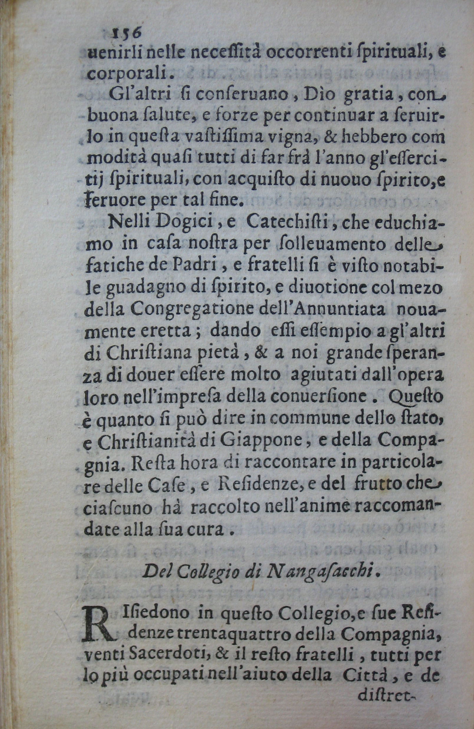 p. 156- Del Collegio di Nangasacchi.JPG