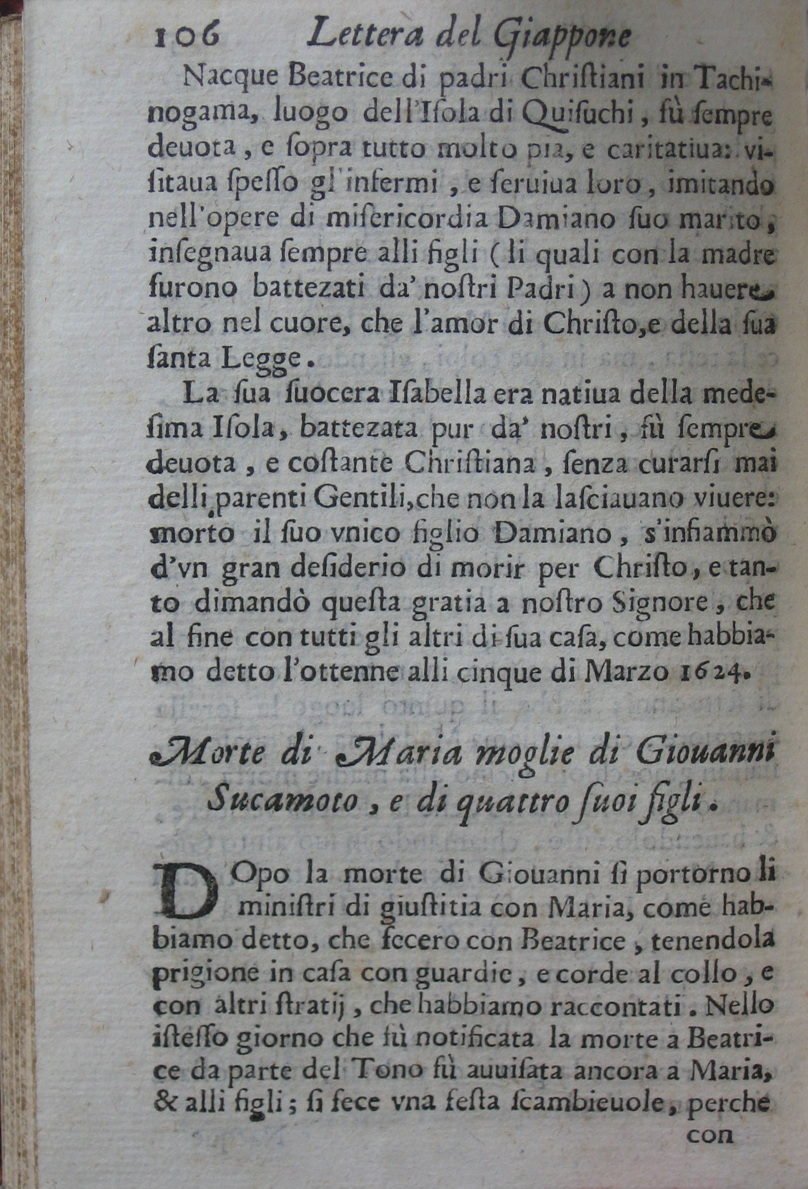 p. 106- Morte di Maria moglie di Giovanni Sucamoto, e di quattro suoi figli.JPG