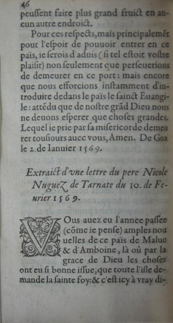 p. 46- Extraict d'une lettre du pere Nicole Nuguez de Tarnate du 10. de Fevrier 1569..JPG