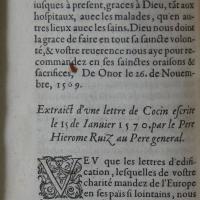 p. 106- Extraict d'une lettre escrite le 15 de Janvier 1570. par le Pere Hierome Ruiz au Pere general.JPG