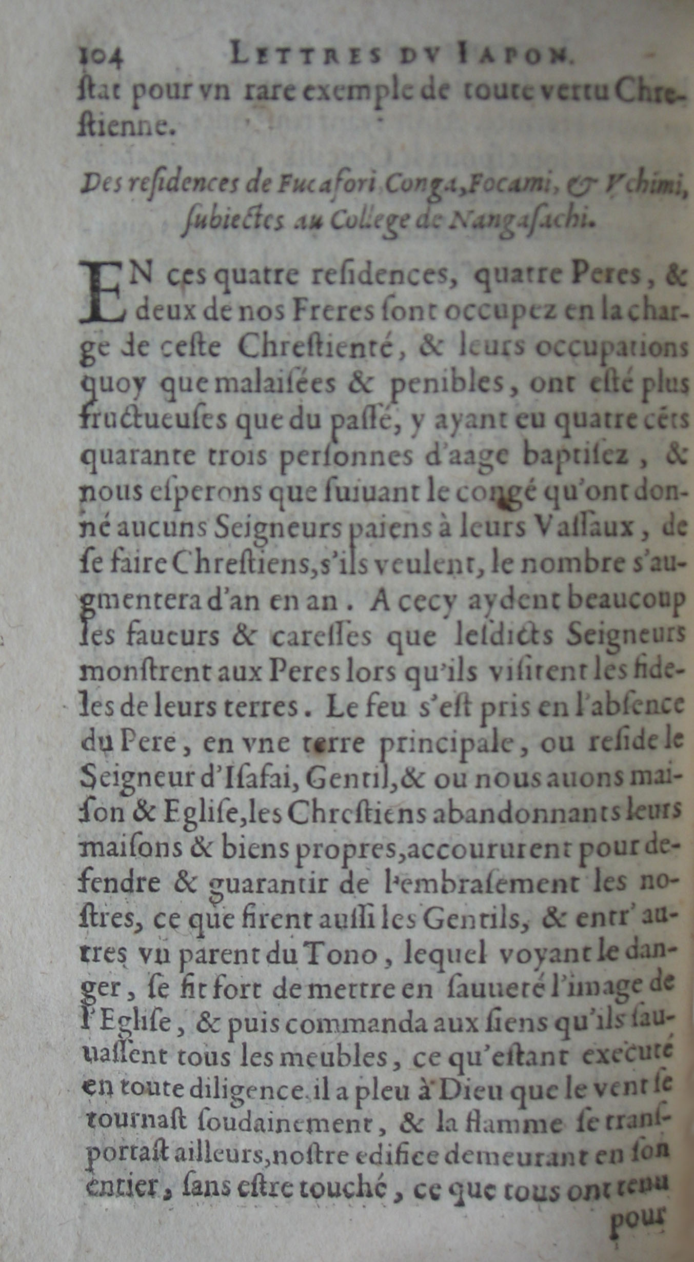 p. 104- Des residences de Fucafori, Conga, Focami, & Uchimi, subjectes au College de Nangasachi.JPG