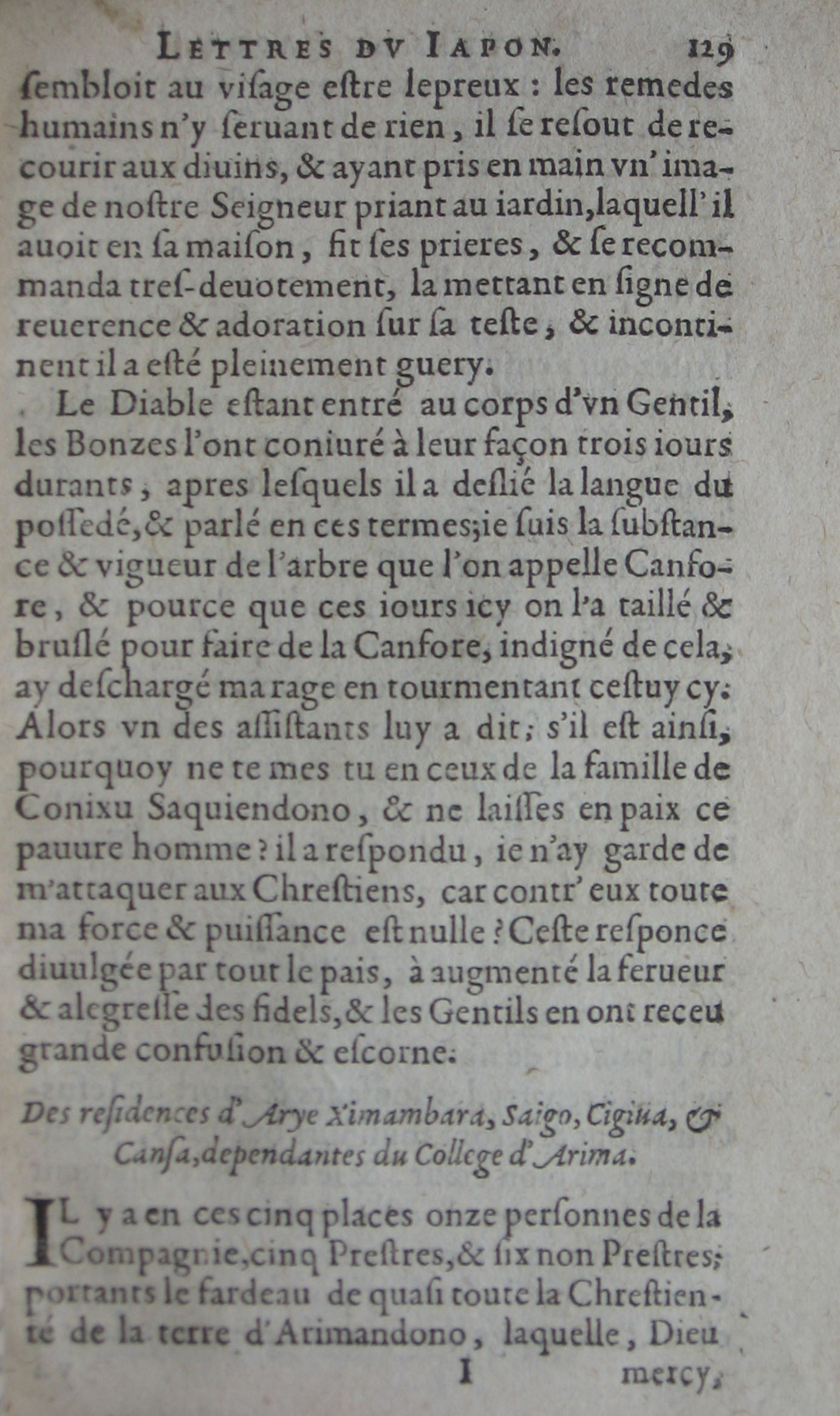 p. 129- Des residences d'Arye Ximambara, Saigo, Cigiua, & Cansa, dependantes du College d'Arima.JPG