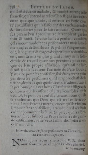 p. 158- Lettre des trois Trifacus prisonniers en Yatuxiro, au Pere Louis Japonois.JPG