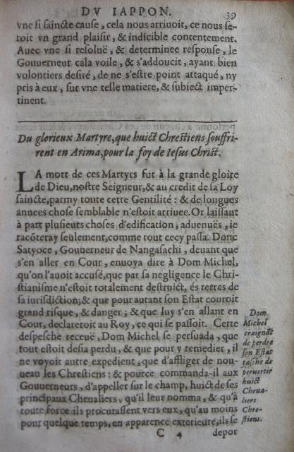 p. 39- Du glorieux Martyre, que huict Chrestiens souffrirent en Arima, pour la foy de Jesus-Christ.JPG