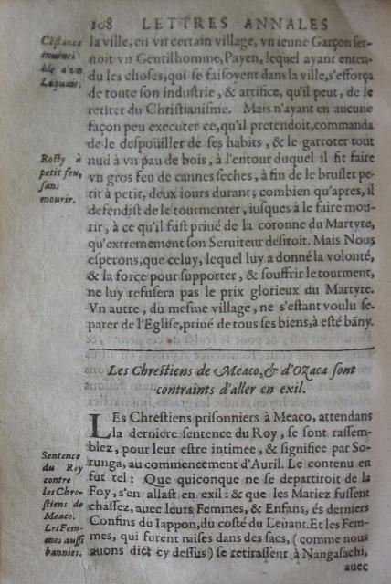 p. 108- Les Chrestiens de Meaco, & d'Ozaca sont contraints d'aller en exil.JPG