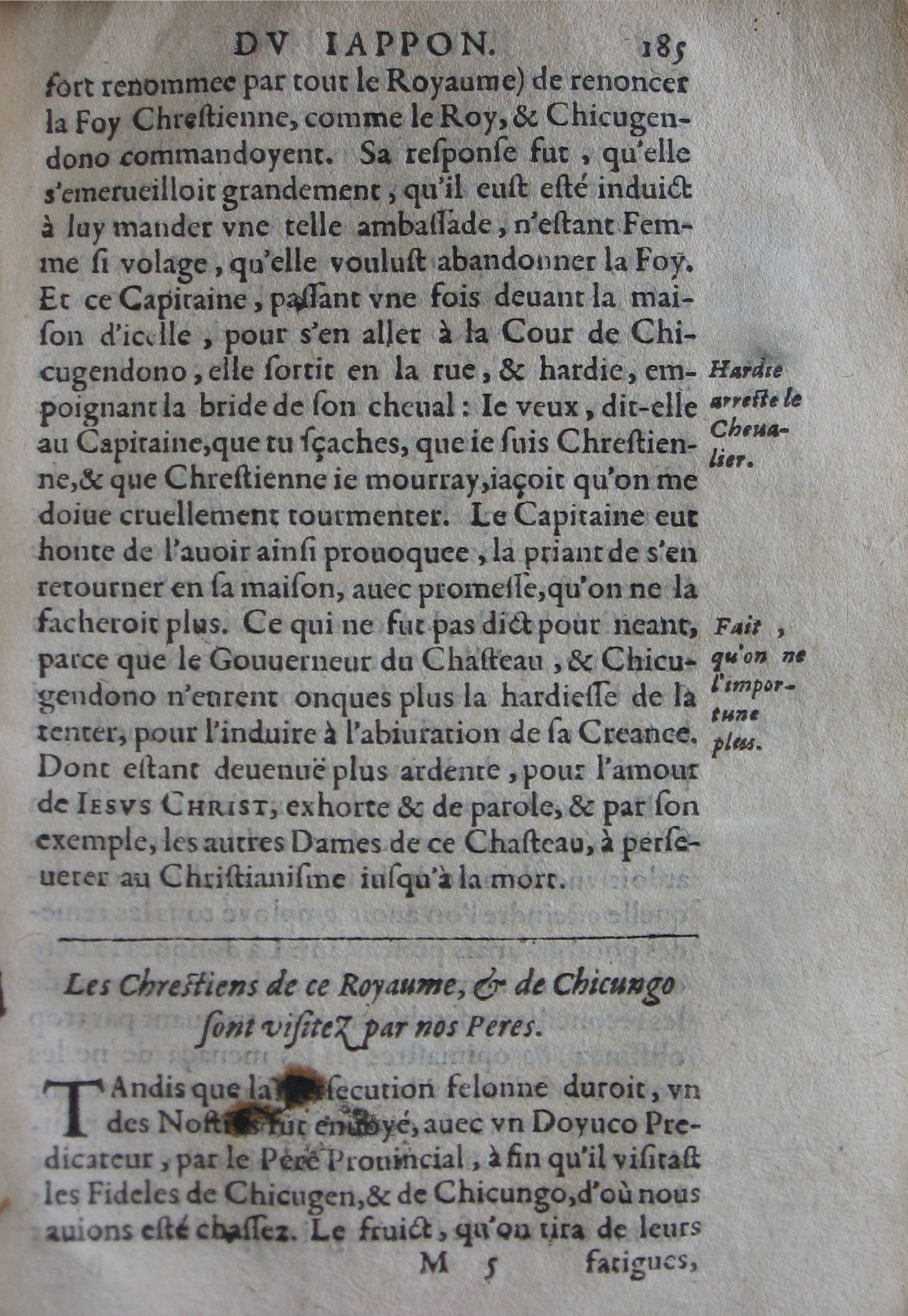 p. 185- Les Chrestiens de ce Royaume, & de Chicungo sont visitez par nos Peres.JPG