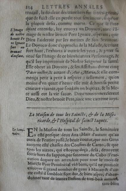 p. 234- La Maison de tous les Saincts, & de la Misericorde, & l'Hospital de Sainct Jacques.JPG