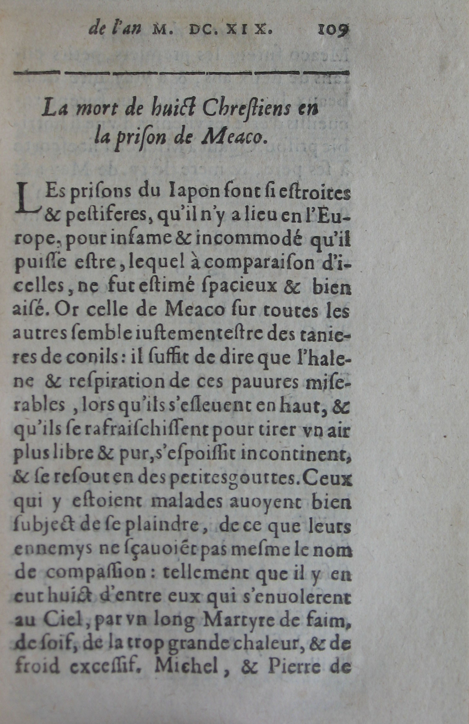 p. 109- La mort de huict Chrestiens en la prison de Meaco.JPG