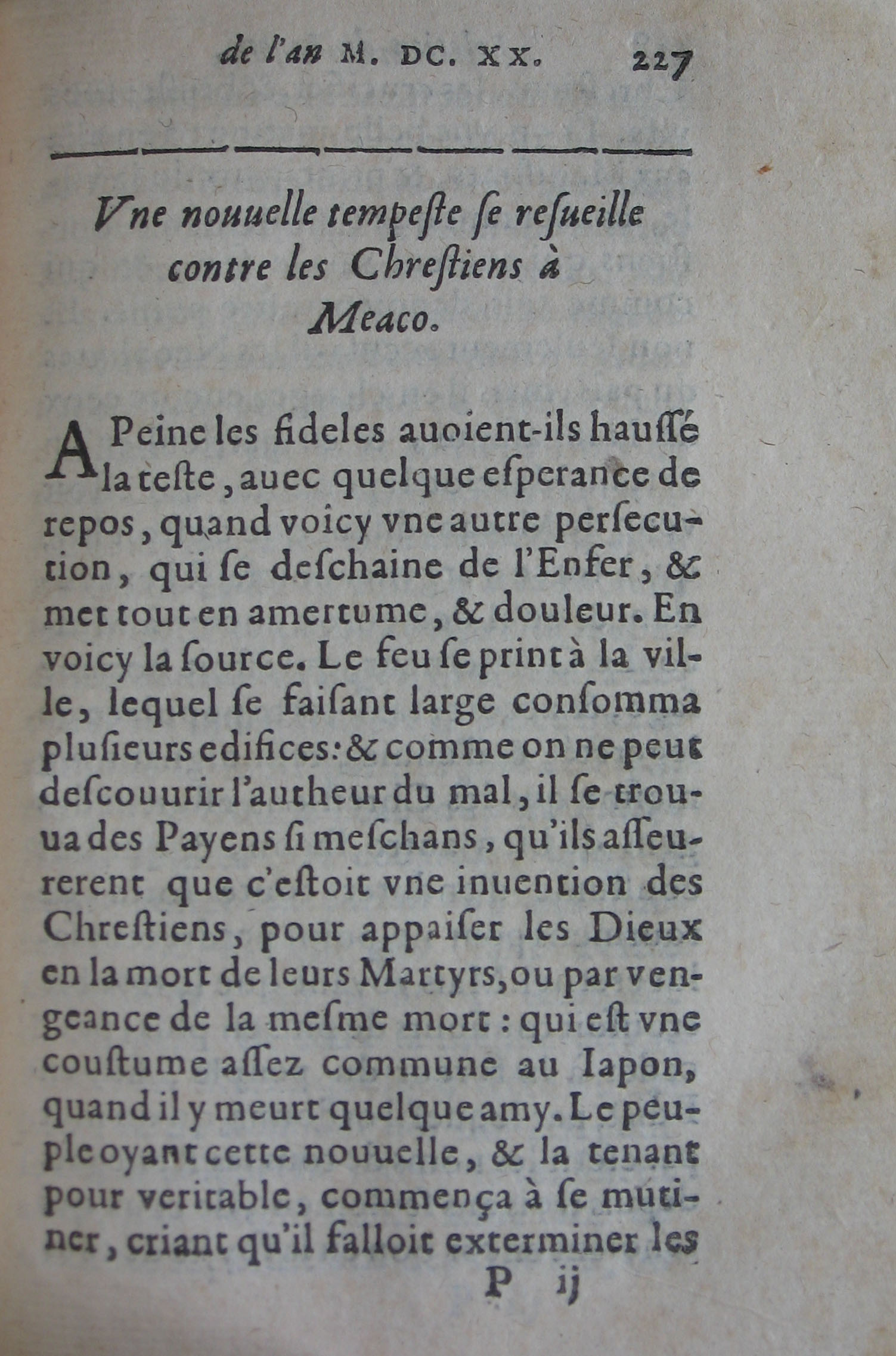 p. 227- Une nouvelle tempeste se resveille contre les Chrestiens à Meaco.JPG