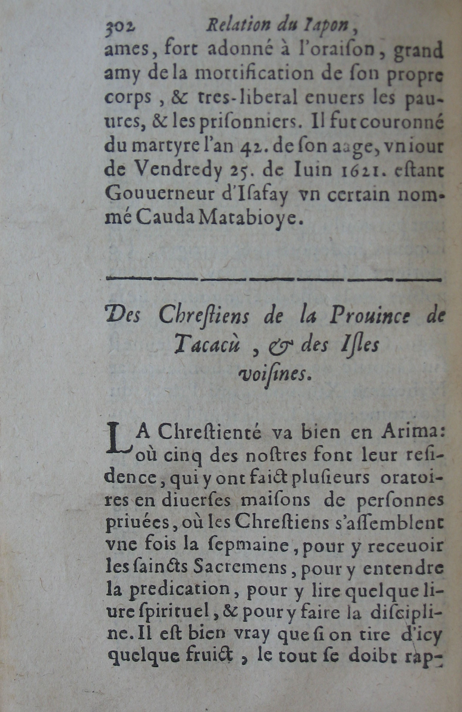 p. 302- Des Chrestiens de Ciugocù, & de Xicocù.JPG