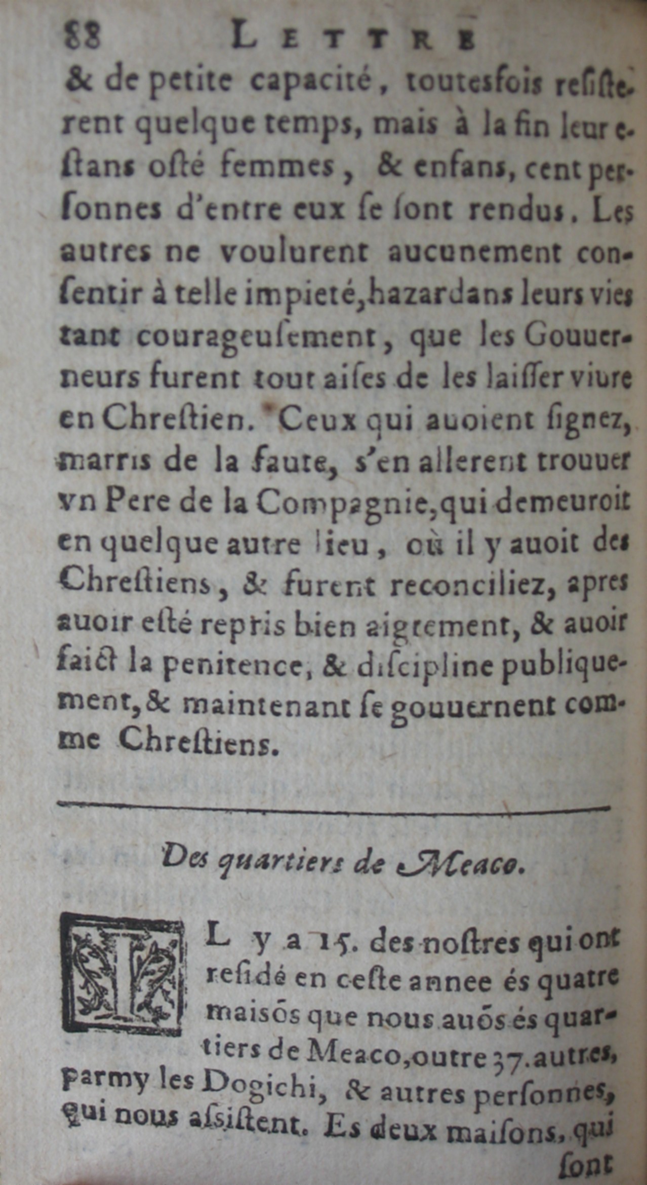 p. 88- Des quartiers de Meaco