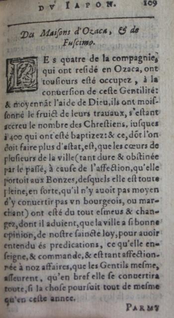 p. 109- Des Maisons d'Ozaca, & de Fuscimo