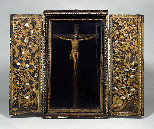 Shrine for crucified Christ.